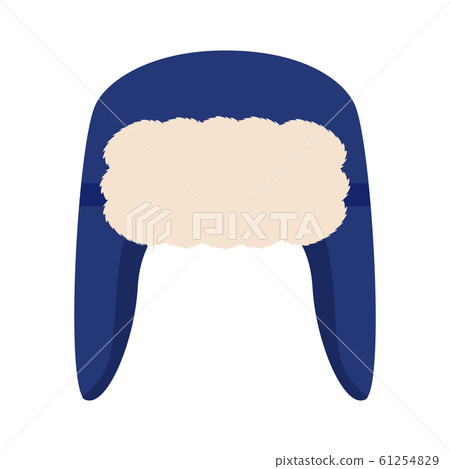 Isolated winter hat icon Isolated winter hat icon 61254829