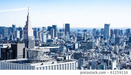 Tokyo Central area Wide view from Tokyo Metropolitan Government Tokyo Central area Wide view from Tokyo Metropolitan Government 61259116