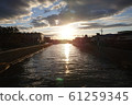 Morning glow river 61259345