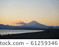 Sunset and Mt. Fuji 61259346