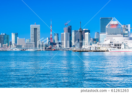 Tokyo Scenery around Tokyo Tower and Harumi 61261263