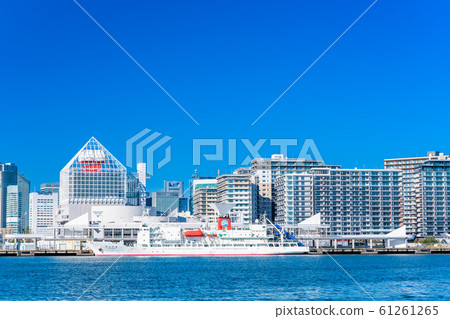 Scenery around Tokyo and Harumi Wharf 61261265