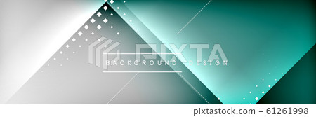 Abstract background - squares and lines composition created with lights and shadows. Technology or business digital template Abstract background - squares and lines composition created with lights and shadows. Technology or business digital template 61261998