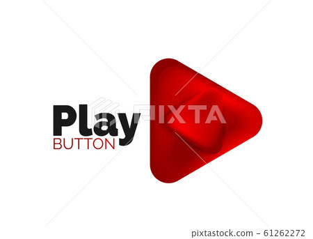Play, arrow or download button icon, minimal design business logo template. 3d geometric bold in relief style with color blend steps effect. Vector Illustration For Wallpaper, Banner, Background, Card Play, arrow or download button icon, minimal design business logo template. 3d geometric bold in relief style with color blend steps effect. Vector Illustration For Wallpaper, Banner, Background, Card 61262272