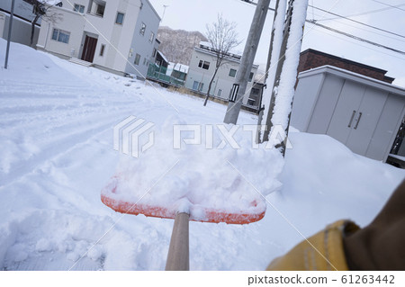 除雪工作(POV拍攝) 除雪工作(POV拍攝) 61263442