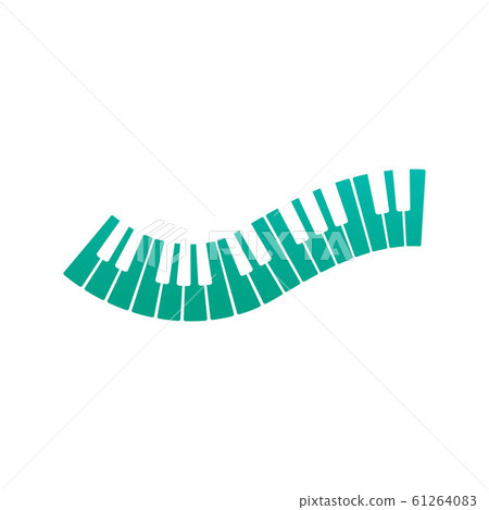 Keyboard piano vector Musical instrument Keyboard piano vector Musical instrument 61264083