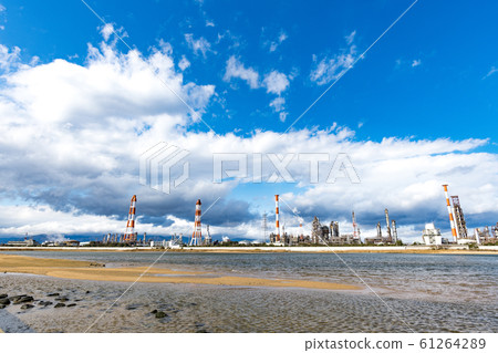 Yokkaichi Complex Factory view of the Shiohama area seen from the Isotsu Coast 61264289