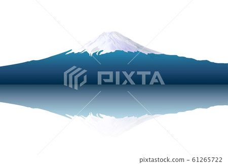 富士山日本風景背景 插圖素材 圖庫