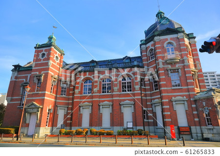 [Iwate Prefecture] Iwate Bank Red Brick Hall under fine weather 61265833