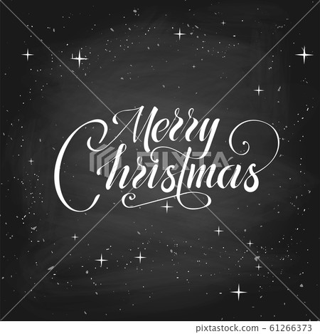 Merry christmas text vector on white background. Lettering for invitation, wedding and greeting card, prints and posters. Hand drawn inscription Merry christmas text vector on white background. Lettering for invitation, wedding and greeting card, prints and posters. Hand drawn inscription 61266373
