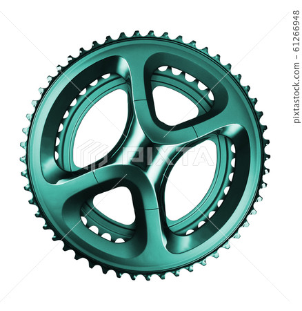 Chain Rings isolated on white background 61266948