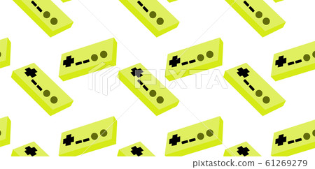 A pattern of yellow old retro vintage hipster A pattern of yellow old retro vintage hipster 61269279