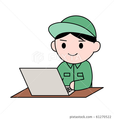 工人電腦工作 61270522