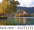 Lake Bled in Autumn: Church of the Assumption 61271131