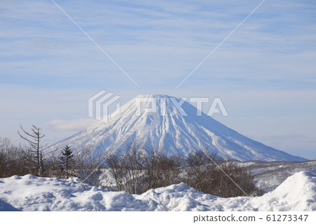 從中山Pass看到的冬季的約鐵山 61273347