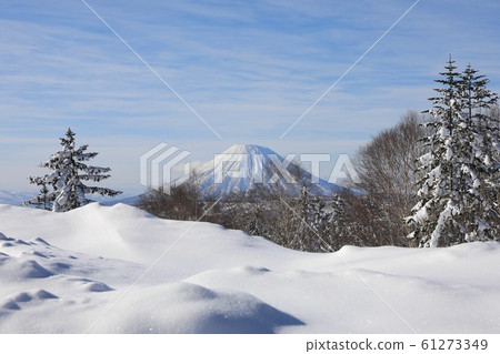 從中山Pass看到的冬季的約鐵山 61273349