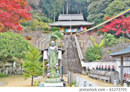 【白水山魚王院平等寺】（四國靈場第22號寺院）德島縣阿南市新野町秋山 61273705