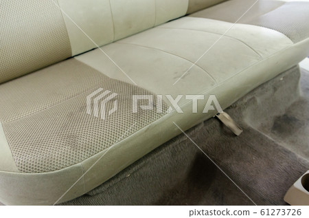 Stains on car seats 61273726