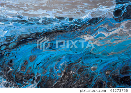 Abstract texture of liquid acrylic. Part of image. Abstract texture of liquid acrylic. Part of image. 61273766