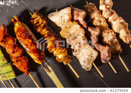 Delicious yakitori 61274504