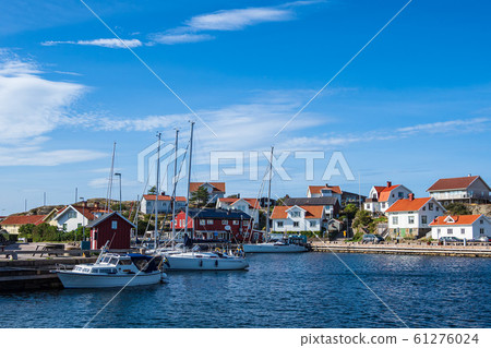 View to the port of Molloesund in Sweden View to the port of Molloesund in Sweden 61276024