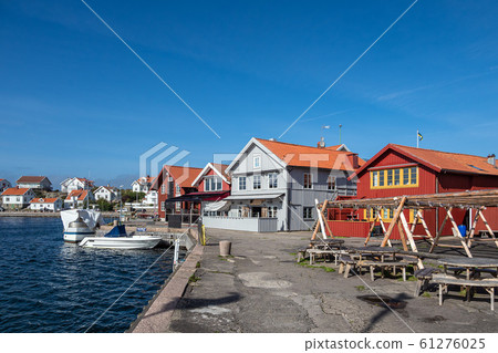 View to the port of Molloesund in Sweden View to the port of Molloesund in Sweden 61276025