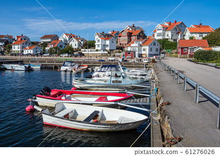 View to the port of Molloesund in Sweden View to the port of Molloesund in Sweden 61276026