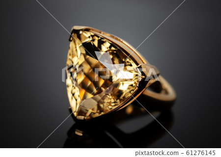 yellow beryl ring 61276145