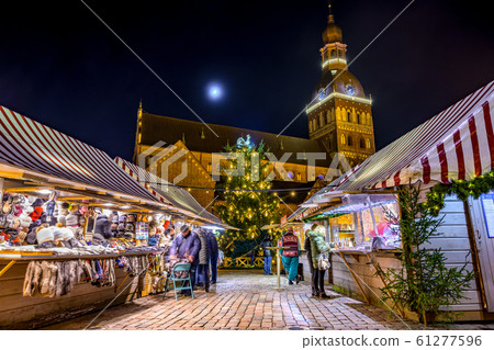 Latvia Riga Christmas Market Latvia Riga Christmas Market 61277596