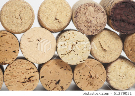 Wine corks background Wine corks background 61279031