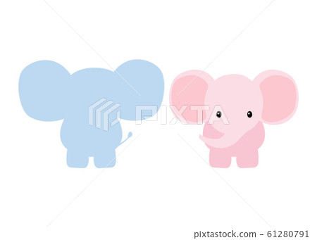 Baby elephant set. Baby elephant set. 61280791