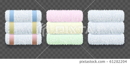 Stacks of towels hygiene 61282204