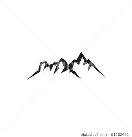 Mountain landscape icon logo design 61282621