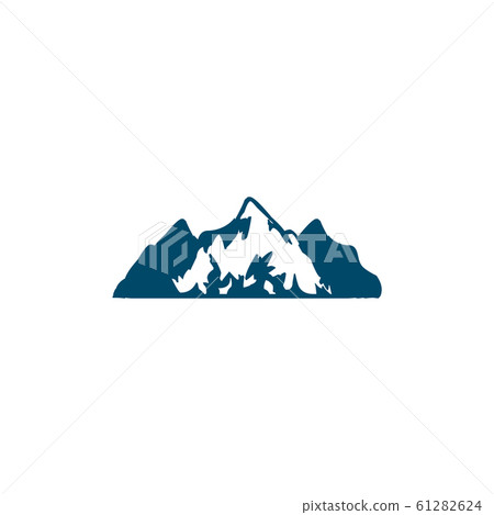 Mountain landscape icon logo design Mountain landscape icon logo design 61282624