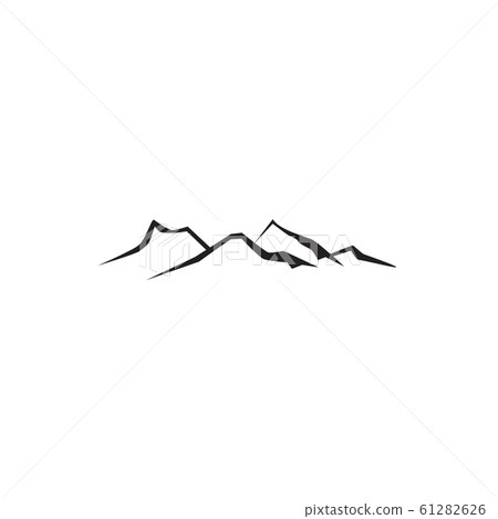Mountain landscape icon logo design Mountain landscape icon logo design 61282626