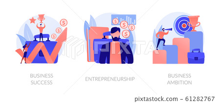 Success Story Vector Concept Metaphors. - Stock Illustration [61282767 ...