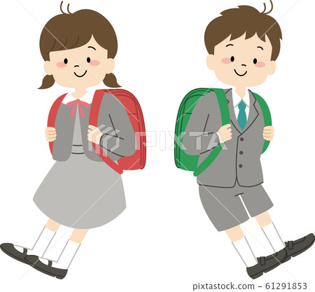 New first grader (girl and boy, no main line) New first grader (girl and boy, no main line) 61291853