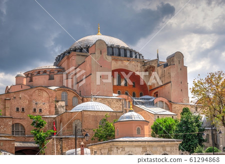 Hagia Sophia museum in Istanbul, Turkey 61294868