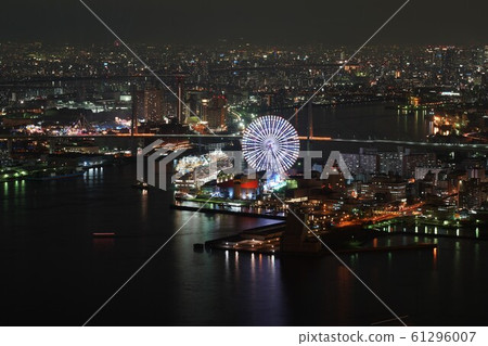 大阪灣海岸夜景 大阪灣海岸夜景 61296007
