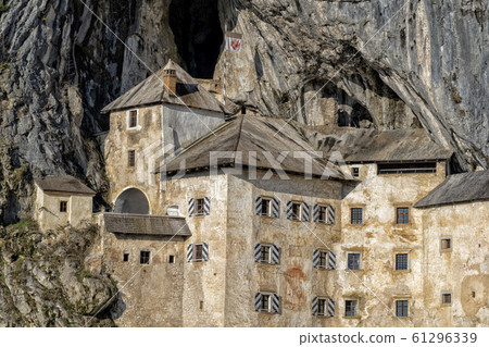 Predjama medieval castle in Slovenia 61296339