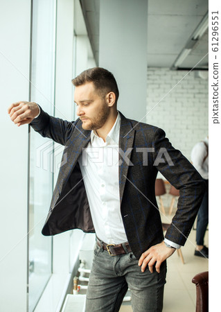 handsome gentleman in tuxedo handsome gentleman in tuxedo 61296551