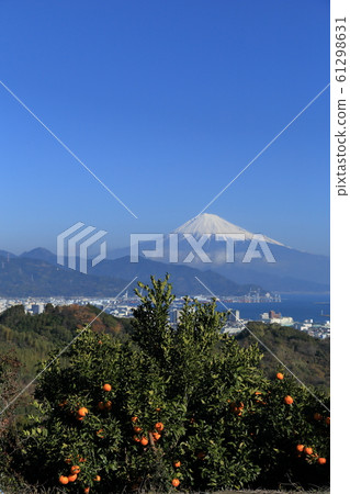 Mt.Fuji Shizuoka Shimizu Nihondaira Sunny Winter Winter Mt.Fuji Shizuoka Shimizu Nihondaira Sunny Winter Winter 61298631