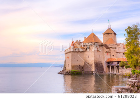 Montreux, Switzerland Chillon castle Montreux, Switzerland Chillon castle 61299028