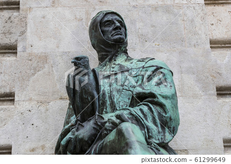 Elements of the Fountain Hunt of King Matthias at the Royal Palace in Budapest. Elements of the Fountain Hunt of King Matthias at the Royal Palace in Budapest. 61299649