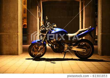 Night view motorcycle 61301853