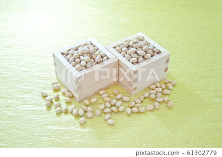 Soybeans in a basin 61302779