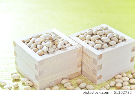 Soybeans in a basin 61302783