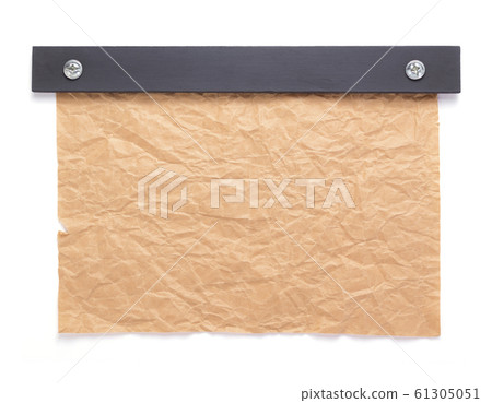 sheet of paper with empty pages at white sheet of paper with empty pages at white 61305051