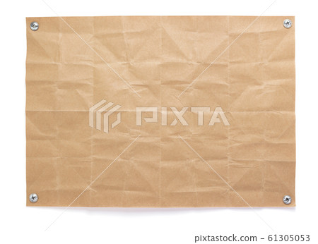sheet of paper with empty pages  at white 61305053