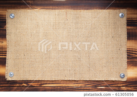 burlap hessian sacking texture on wooden burlap hessian sacking texture on wooden 61305056